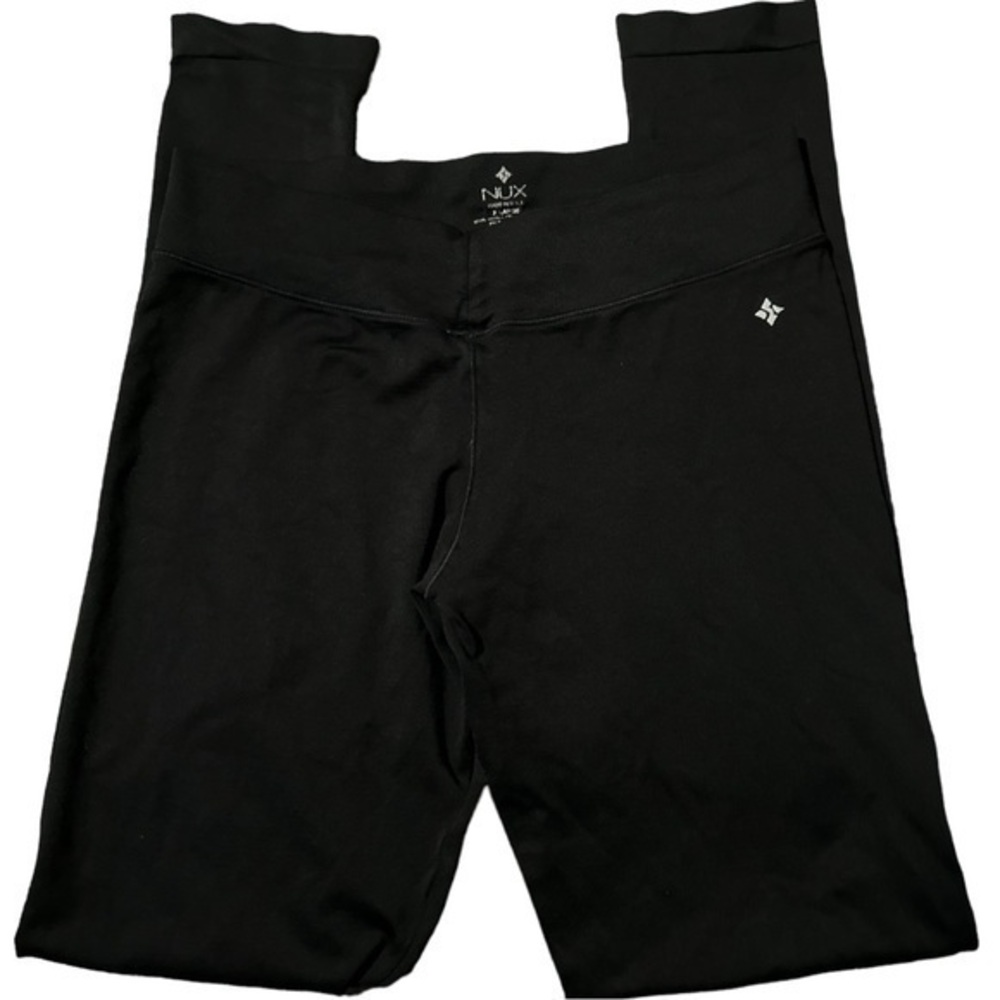 Nux Black 8.5” Rise Leggings Size XL GUC #6987
